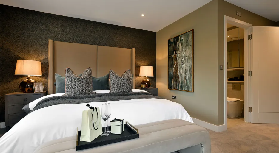 HARTLEY ACRES, 5 bedroom show home, principal bedroom